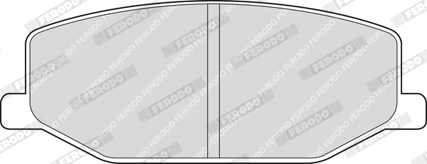 FERODO 1001202224 FDB396 - Fékbetét készlet, tárcsafék