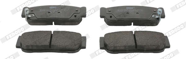 FERODO FDB4000 Fékbetét készlet, tárcsafék