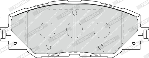 FERODO 70984 FDB4136 - Fékbetét