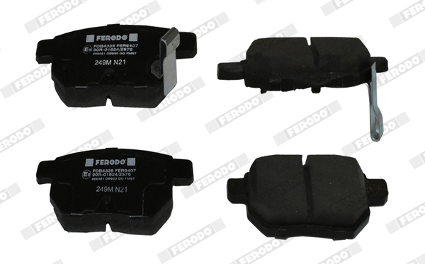 FERODO 1000888645 FDB4335 - Fékbetét készlet, tárcsafék
