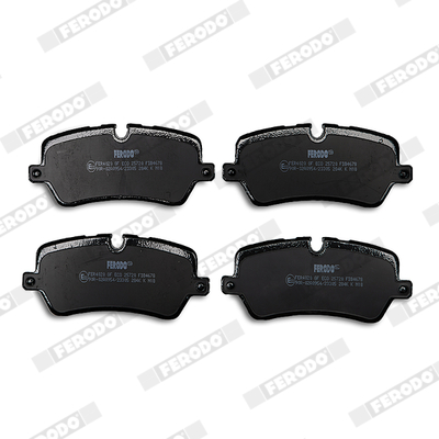 FERODO 1001222416 FDB4678 - Fékbetét készlet, tárcsafék