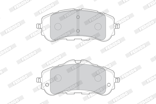 FERODO 1001353983 FDB4764 - Fékbetét készlet, tárcsafék