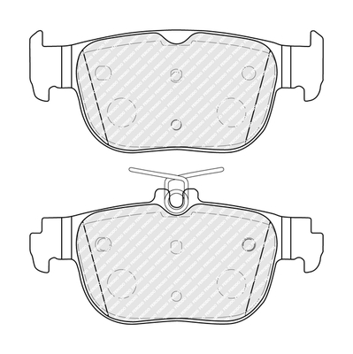 FERODO 566813 FDB5356 DISK PL VW FDB5356 ZAD.GOLF VIII 2.0 TDI 19->ZA DISK 272MM