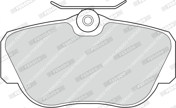 QWP 1001282379 WBP216 - Fékbetét készlet, tárcsafék