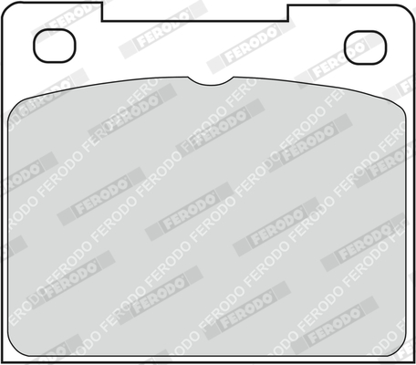 FERODO FDB809M Fékbetét készlet, tárcsafék