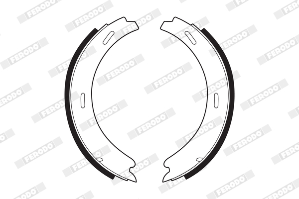 FERODO 1001546210 FSB196 - Fékpofakészlet