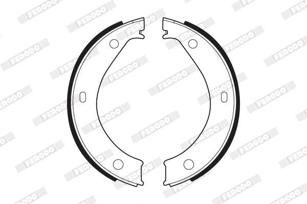 FERODO FSB272 Fékpofakészlet kézifékhez, rögzítőfékhez, dobfékhez