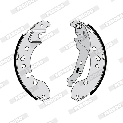 FERODO FSB4200 FSB4200 SET SABOTI FRANA - FERODO