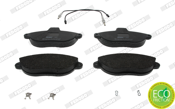 FERODO 1001206534 FVR1002 - Fékbetét készlet, tárcsafék