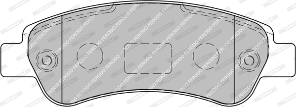 FERODO FVR1927 Fékbetét készlet, tárcsafék