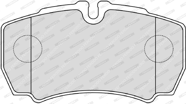 FERODO 1001206563 FVR4140 - Fékbetét készlet, tárcsafék