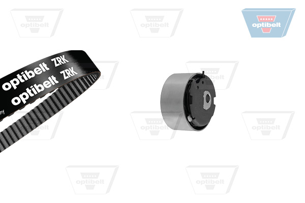 OPTIBELT OPB KT1447 Vezérlés készlet, fogasszíj szett, (szíj+görgők)