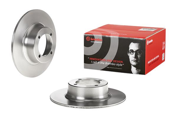 BREMBO 1000007339 08.1757.20 - Első féktárcsa