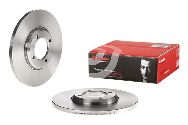 BREMBO 1001365074 08.2275.10 - Első féktárcsa