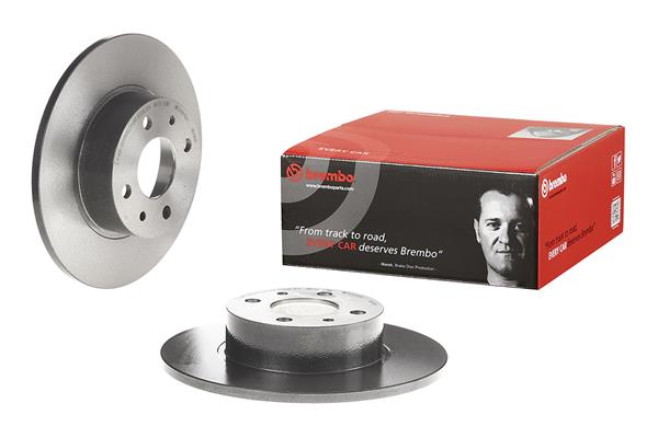 BREMBO 1001538167 08.3126.11 - Hátsó féktárcsa