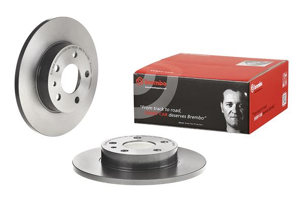 BREMBO 1000851863 08.5085.21 - Hátsó féktárcsa