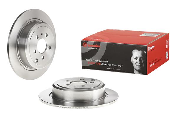 BREMBO 1000234103 08.5898.10 - Hátsó féktárcsa