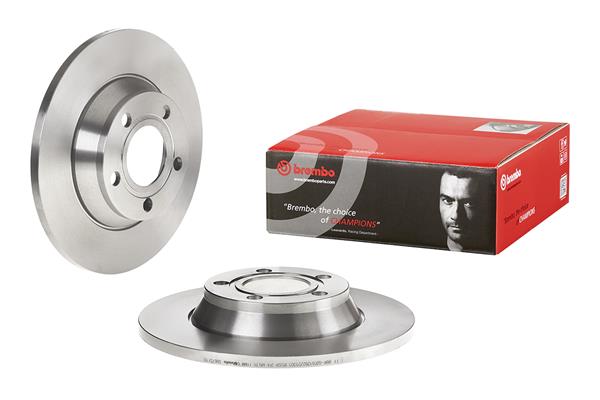 BREMBO 08.6751.10B Féktárcsa