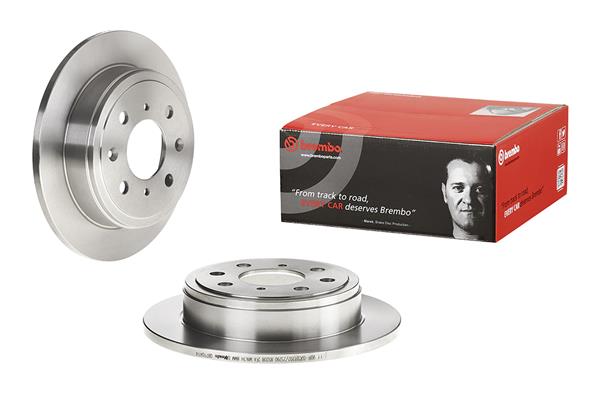 BREMBO BRE08.7104.14 Féktárcsa