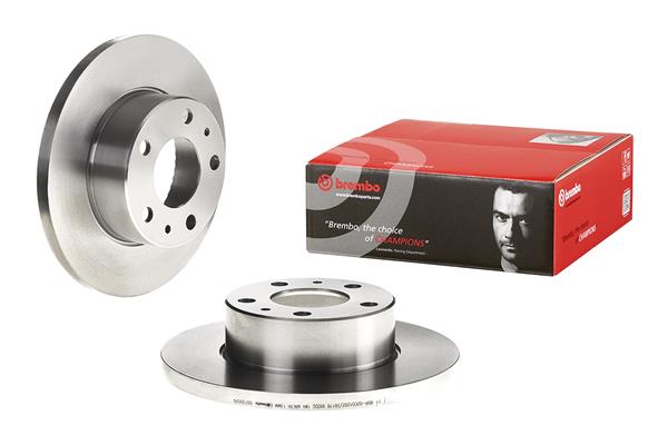 BREMBO 1000193003 08.7300.20 - Hátsó féktárcsa