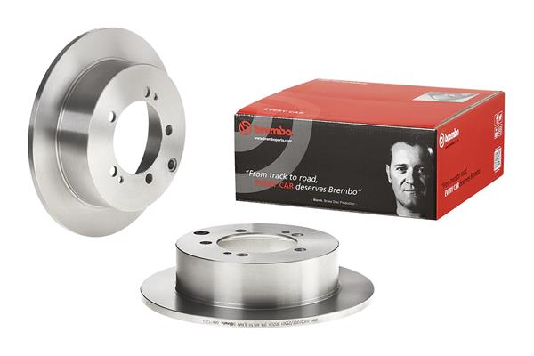 BREMBO 1001538267 08.8316.20 - Hátsó féktárcsa