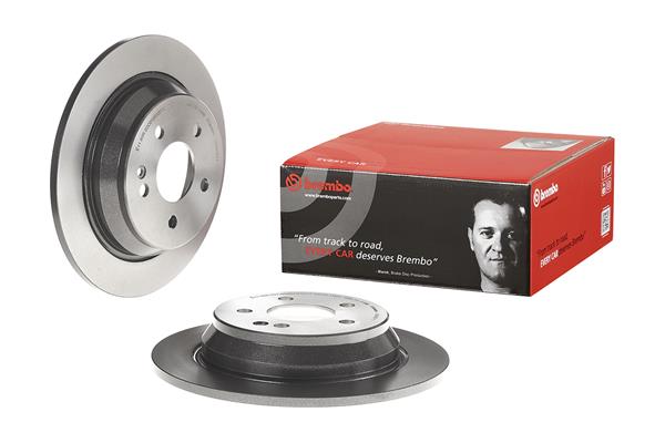 BREMBO 1001538268 08.8405.11 - Hátsó féktárcsa