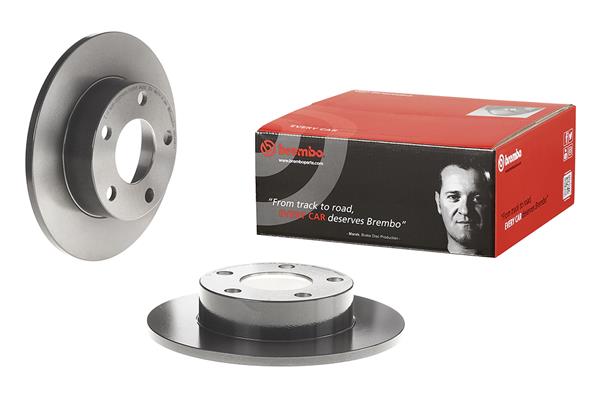 BREMBO 1001099640 08.8408.11 - Hátsó féktárcsa