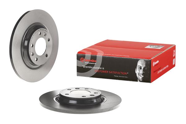 BREMBO 1001032816 08.8682.11 - Hátsó féktárcsa