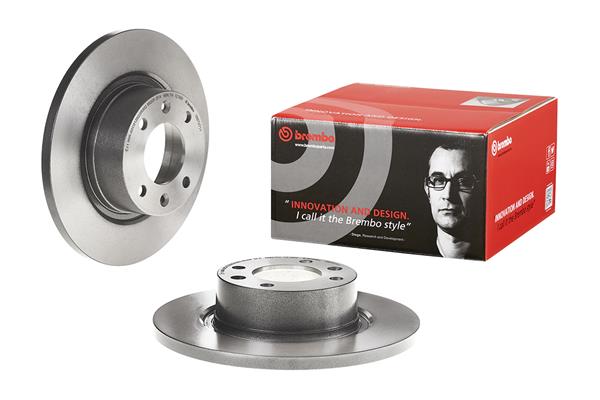 BREMBO 1000981510 08.8727.11 - Hátsó féktárcsa