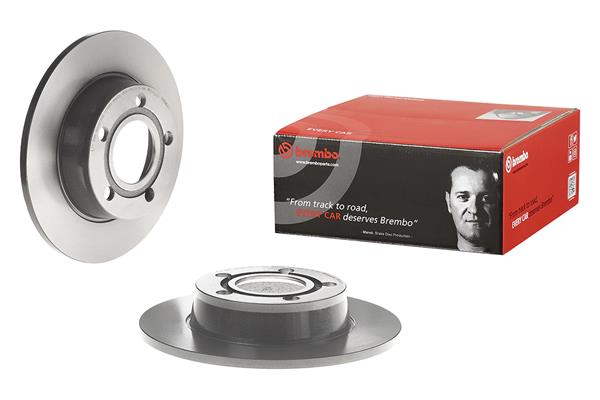 BREMBO 1000518857 08.9084.11 - Hátsó féktárcsa