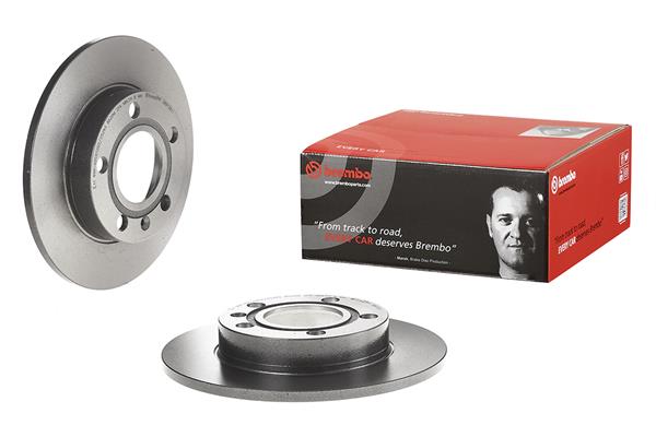 BREMBO 1000842554 08.9136.11 - Hátsó féktárcsa