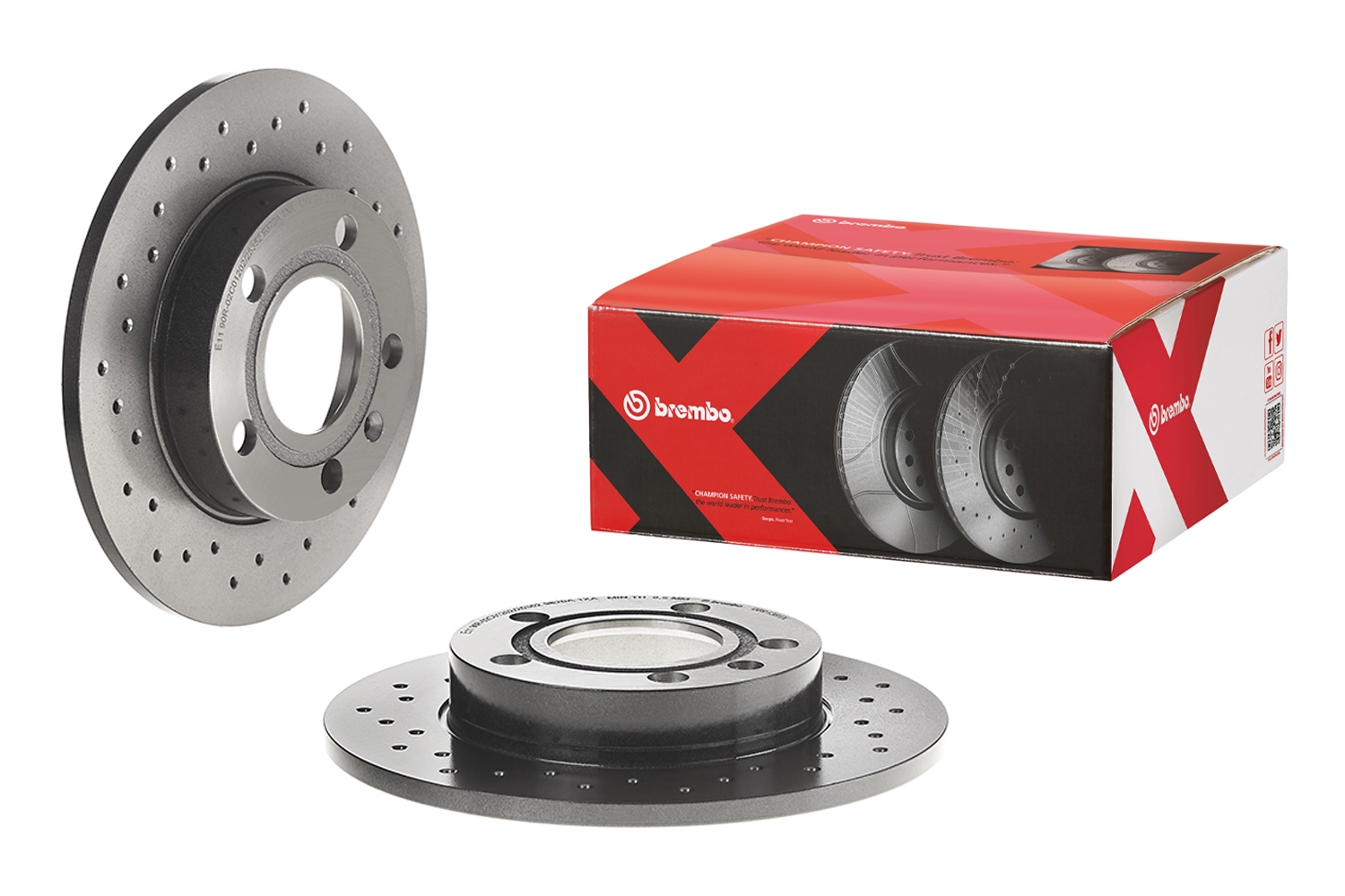 BREMBO 08.9136.1X Féktárcsa