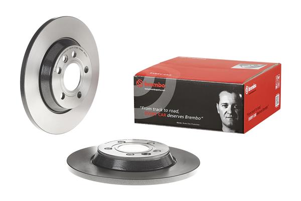 BREMBO 1001538324 08.9176.11 - Hátsó féktárcsa