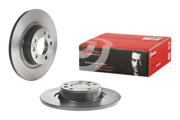 BREMBO 1001538327 08.9367.11 - Hátsó féktárcsa