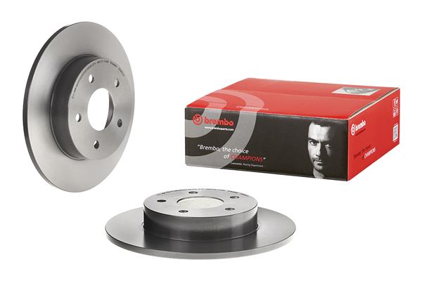 BREMBO 1001538331 08.9461.21 - Hátsó féktárcsa