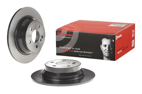 BREMBO 1001244420 08.9584.11 - Hátsó féktárcsa