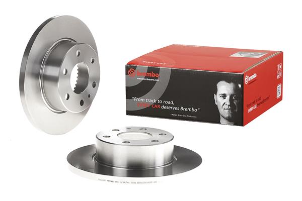 BREMBO 1000540886 08.9759.20 - Hátsó féktárcsa