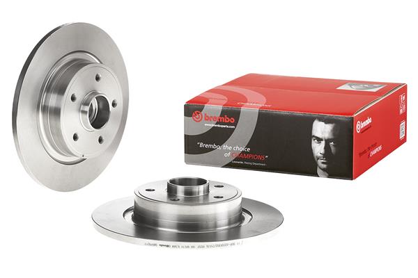 BREMBO 1001538347 08.9792.17 - Hátsó féktárcsa