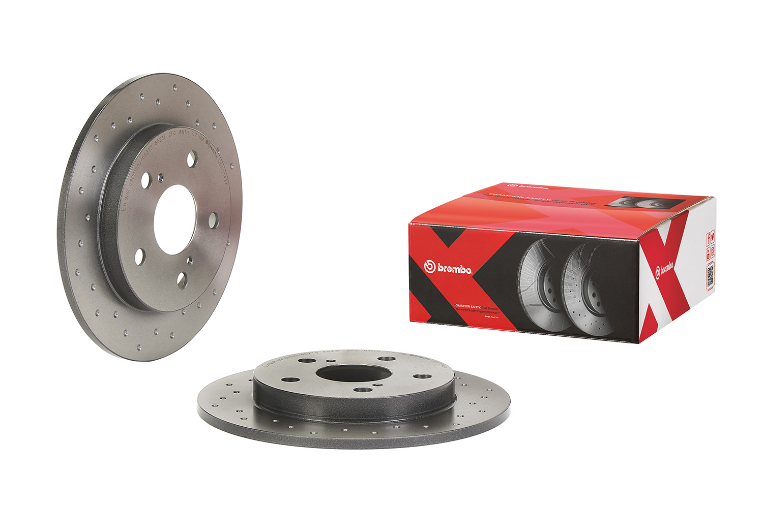 BREMBO BRE08.A534.2X féktárcsa