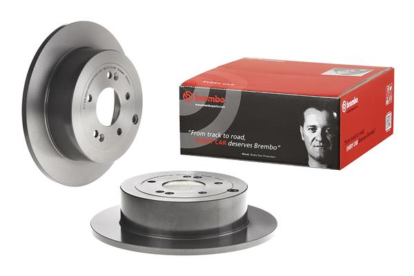 BREMBO 1001073471 08.A600.11 - Hátsó féktárcsa