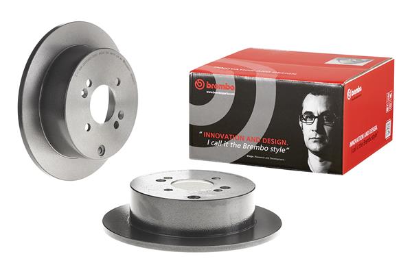 BREMBO 1001538458 08.A602.11 - Hátsó féktárcsa