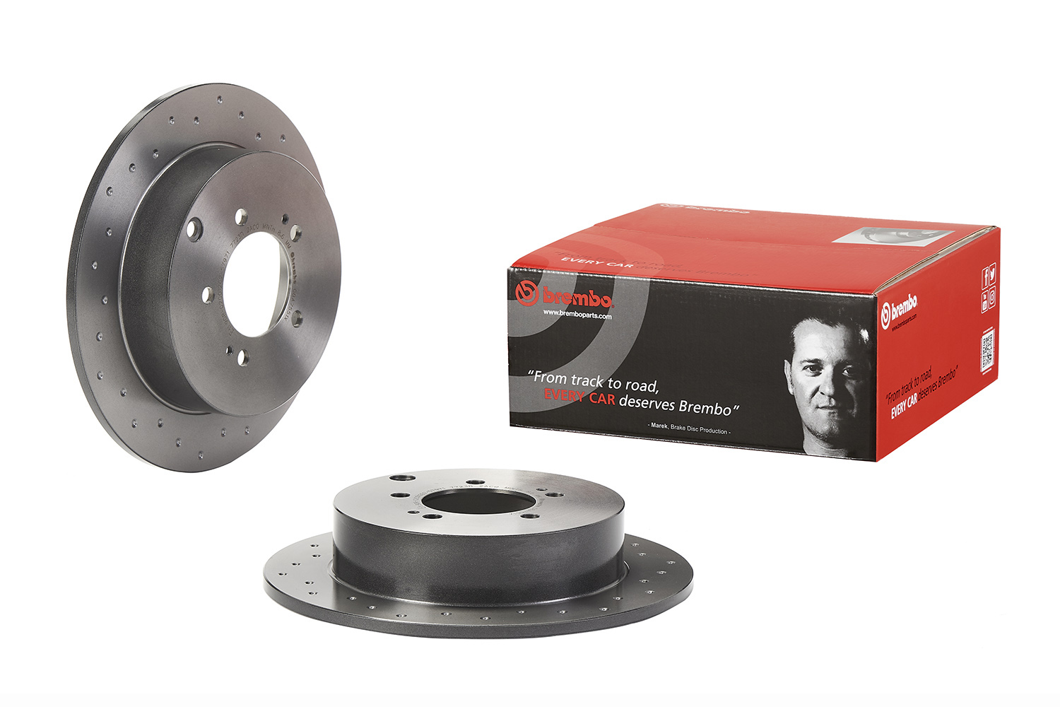BREMBO BRE08.A755.1X Féktárcsa