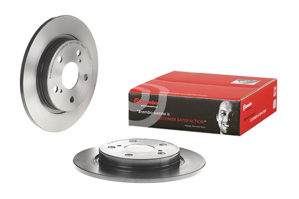 BREMBO 1001538539 08.A912.11 - Hátsó féktárcsa