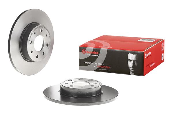 BREMBO  08.A915.11 - Hátsó féktárcsa