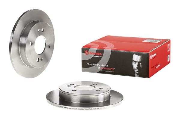 BREMBO 1001538541 08.A916.10 - Hátsó féktárcsa