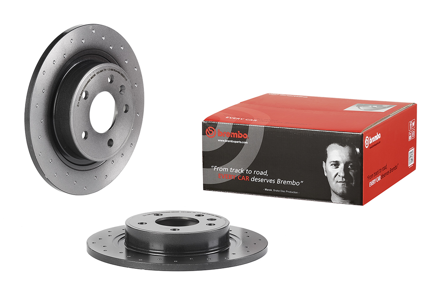 BREMBO BRE08.B351.1X féktárcsa