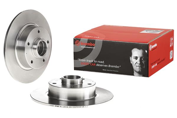 BREMBO 1001538555 08.B369.17 - Hátsó féktárcsa