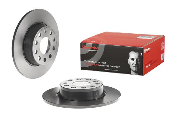 BREMBO 1001199183 08.B413.11 - Hátsó féktárcsa