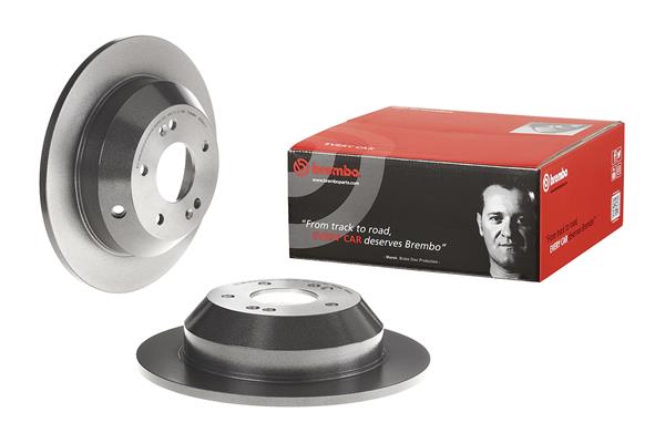 BREMBO 1001538611 08.B605.11 - Hátsó féktárcsa