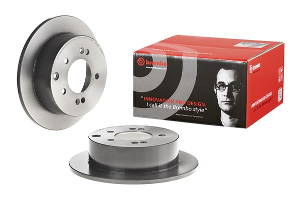 BREMBO 1001538615 08.B667.11 - Hátsó féktárcsa